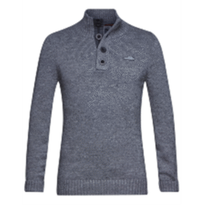 Muski sivi dzemper dugmad